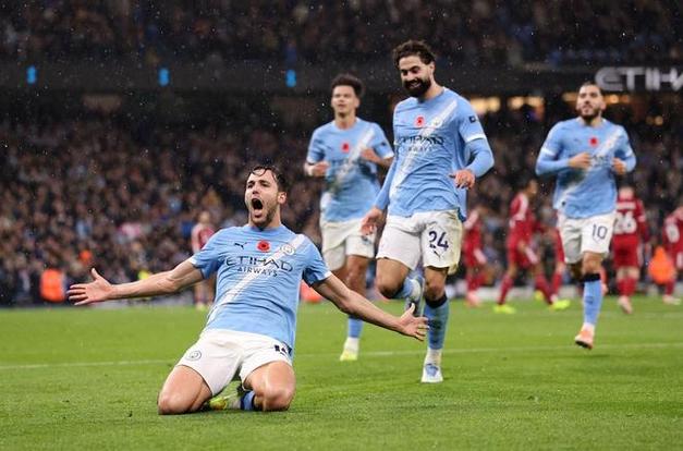 尼科破门，曼城本赛季英超首次通过定位球机会取得进球