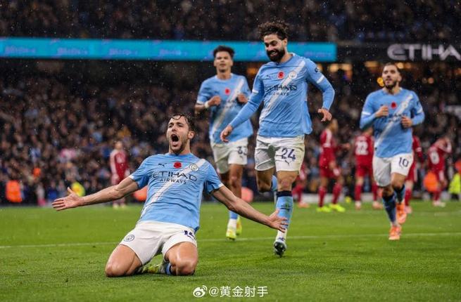 攻破利物浦大门，曼城中场尼科斩获个人赛季首球