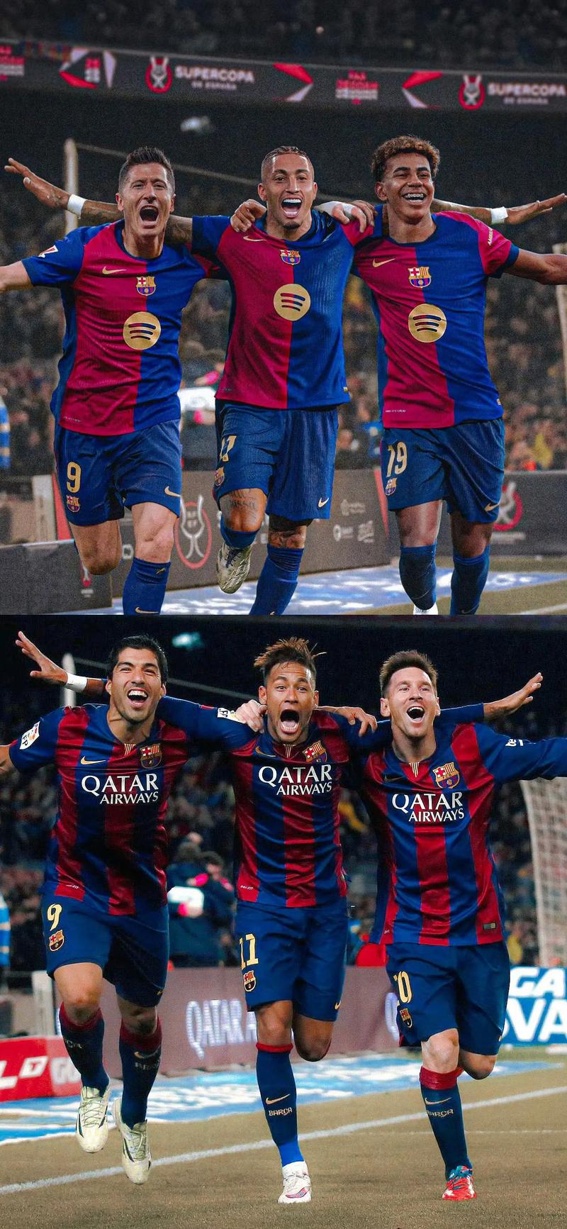 巴萨vs哥本哈根首发：亚马尔、拉菲、莱万领衔，埃里克后腰